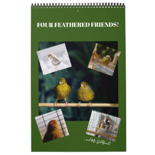 2021 Wall Calendar vogeltjes Canary Wharf, London  Kalender