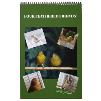 2021 Wall Calendar vogeltjes Canary Wharf, London  Kalender