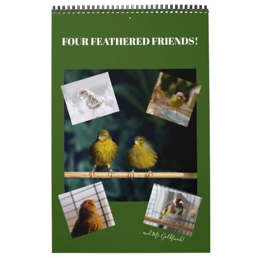 2021 Wall Calendar vogeltjes Canary Wharf, London  Kalender (Hoes)