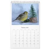 2021 Wall Calendar vogeltjes Canary Wharf, London  Kalender (Jan 2027)