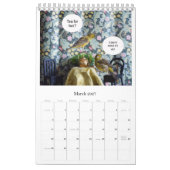 2021 Wall Calendar vogeltjes Canary Wharf, London  Kalender (Mar 2027)