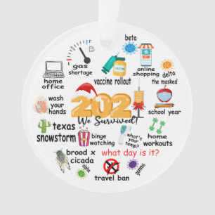2021 We hebben de funny Decoration Keepslag overle Ornament