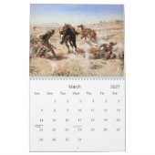 2021 Wild West Kalender (Mar 2027)