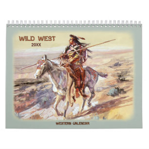 2021 Wild West Kalender