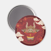 2021 Wilde Ox Magneet (Voorkant / Achterkant)