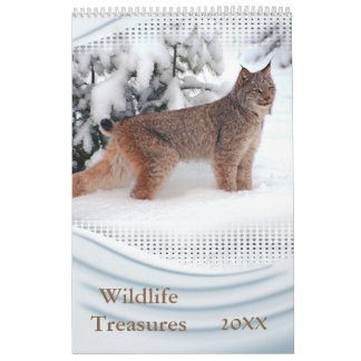 2021 Wildlife Treasures Muur Kalender