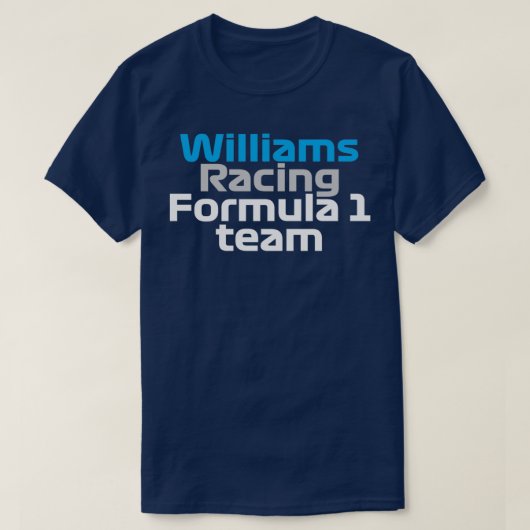 2021 Williams Racing Support White T-shirt (Design voorkant)