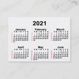 2021 Witte agenda van 52 weken van Janz Visitekaar Visitekaartje