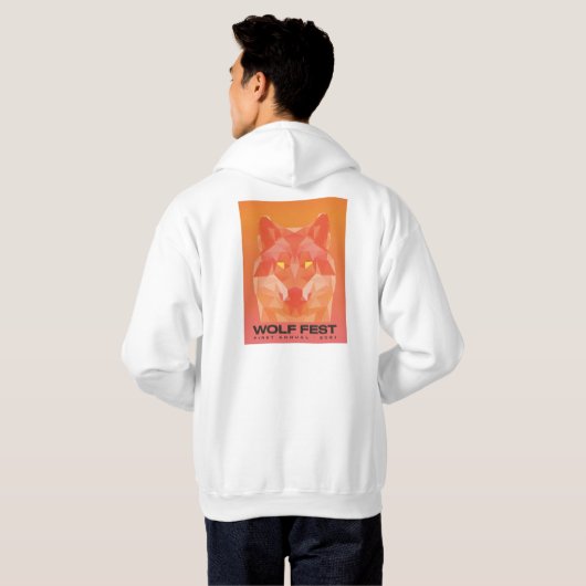 2021 Wolf Fest Hoodie (Achterkant volledig)