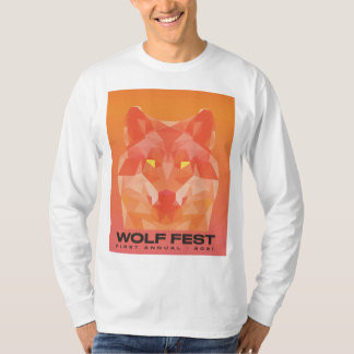 2021 Wolf Fest Long T-Shirt - logo op voorzijde
