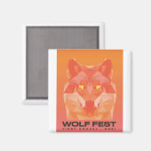2021 Wolf Fest Magnet (Voorkant / Achterkant)