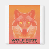 2021 Wolf Fest Magnet (Voorkant)