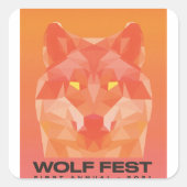 2021 Wolf Fest Stickers (Voorkant)