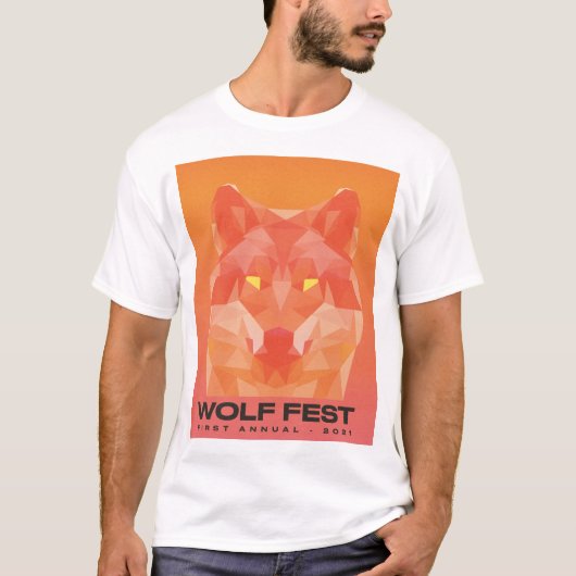 2021 Wolf Fest T-Shirt (Voorkant)