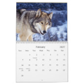 2021 Wolven Wildlife Kalender (Feb 2027)