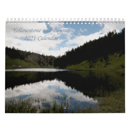 2021 Yellowstone en Beyond Calendar Kalender (Hoes)