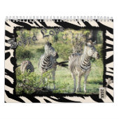 2021 Zebra Liefdeskalender Kalender (Hoes)