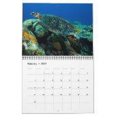 2021 Zee Koudschildpadden van het koraal Zee Kalender (Feb 2027)