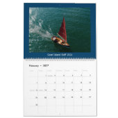 2021 Zeilaarkalender - Goat Island Skiffs World Kalender (Feb 2027)