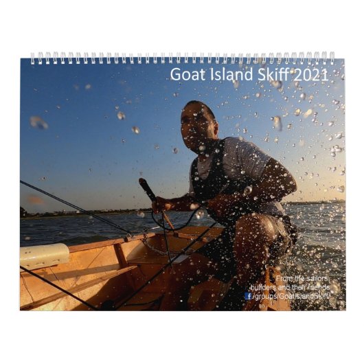 2021 Zeilaarkalender - Goat Island Skiffs World Kalender (Hoes)