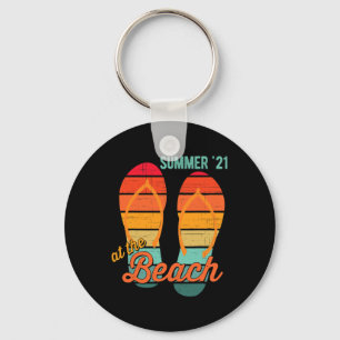 2021 Zomer Familie Strand Oceaan Vakantie Matching Sleutelhanger