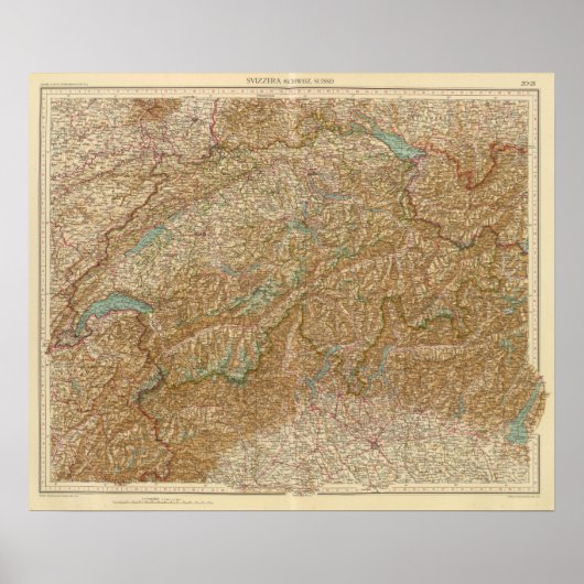 2021 Zwitserland Poster (Voorkant)