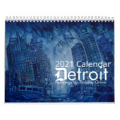 2021Detroit kalender van Timothy Orikri (Hoes)