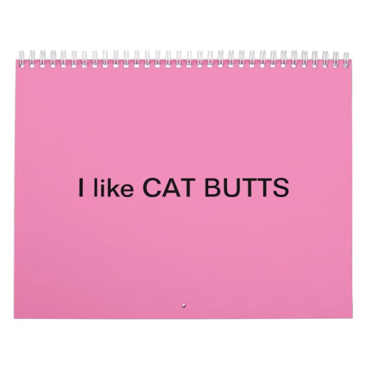 20222 Kat Butt Calendar Kalender (Hoes)