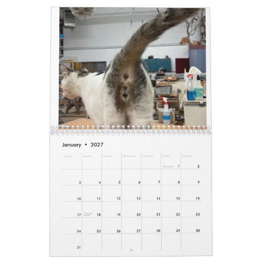 20222 Kat Butt Calendar Kalender (Jan 2027)