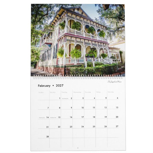 2022 (*11x14) Savannah Photo Calendar CPB Kalender (Feb 2027)