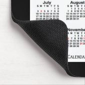 2022 2022 2010 20Tone Black Calendar van Janz Muismat (Hoek)