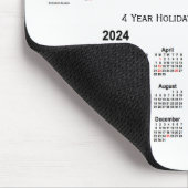 2022-2025 White Holiday Calendar van Janz Muismat (Hoek)