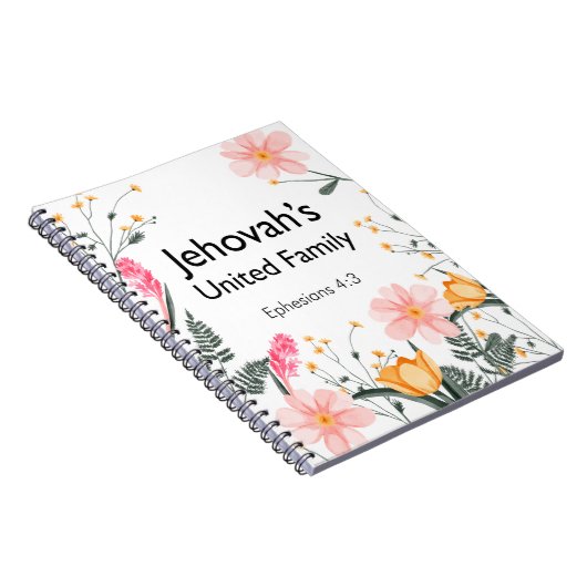 2022-23 Circuit Assemblage Jehovah's Verenigde Fam Notitieboek (Rechterzijde)