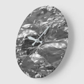 2022 25th Silver Wedding Jubileum Elegant Grote Klok (Hoek)