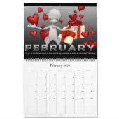 2022 3D Peeps Grote Kalender met Citaten (Feb 2026)