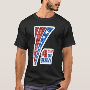 2022 4th Of July Independence Day Us American Flag T-shirt