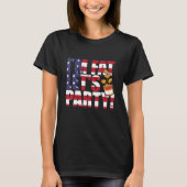 2022 4th Of July Independence Day Us American Flag T-shirt (Voorkant)