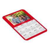 2022 Aangepaste fotokalender Mini-magneet Magneet (Rechterzijde)