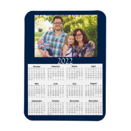 2022 Aangepaste fotokalender Mini-magneet Magneet