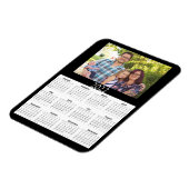 2022 Aangepaste fotokalender Mini-magneet Magneet (Linkerzijde)