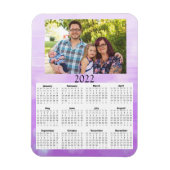 2022 Aangepaste fotokalender Mini-magneet Magneet (Verticaal)