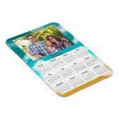 2022 Aangepaste fotokalender Mini-magneet Magneet (Rechterzijde)