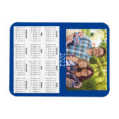 2022 Aangepaste fotokalender Mini-magneet Magneet (Horizontaal)