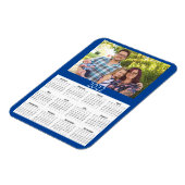 2022 Aangepaste fotokalender Mini-magneet Magneet (Linkerzijde)