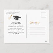 2022 Afstuderen de Partij van de Foto Collage van  Feestdagenkaart (Achterkant)