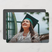 2022 Afstuderen het Afstuderen Anno van de Bekledi Aankondiging (Voorkant / Achterkant)