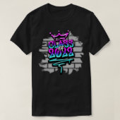 2022 Afstuderen, hogere graad graffiti klasse O T-shirt (Design voorkant)