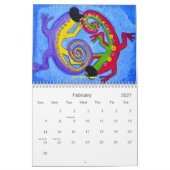 2022 Agenda~Lizards in zonnebril Kalender (Feb 2027)