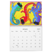 2022 Agenda~Lizards in zonnebril Kalender (Jan 2027)