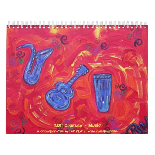 2022 Agenda ~ Muziek Kalender (Hoes)